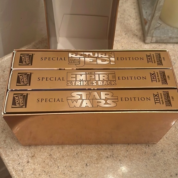 Star Wars Trilogy. Set of 3 VHS tapes- new in box - Picture 4 of 4